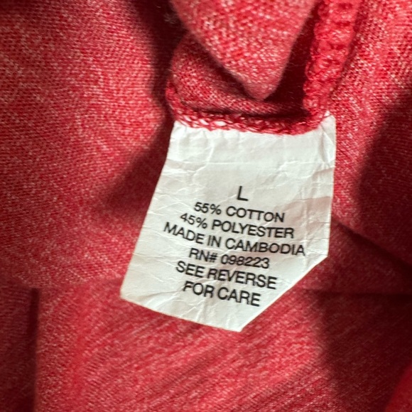 BCG Women's Red Short Sleeve Tee - Picture 8 of 8